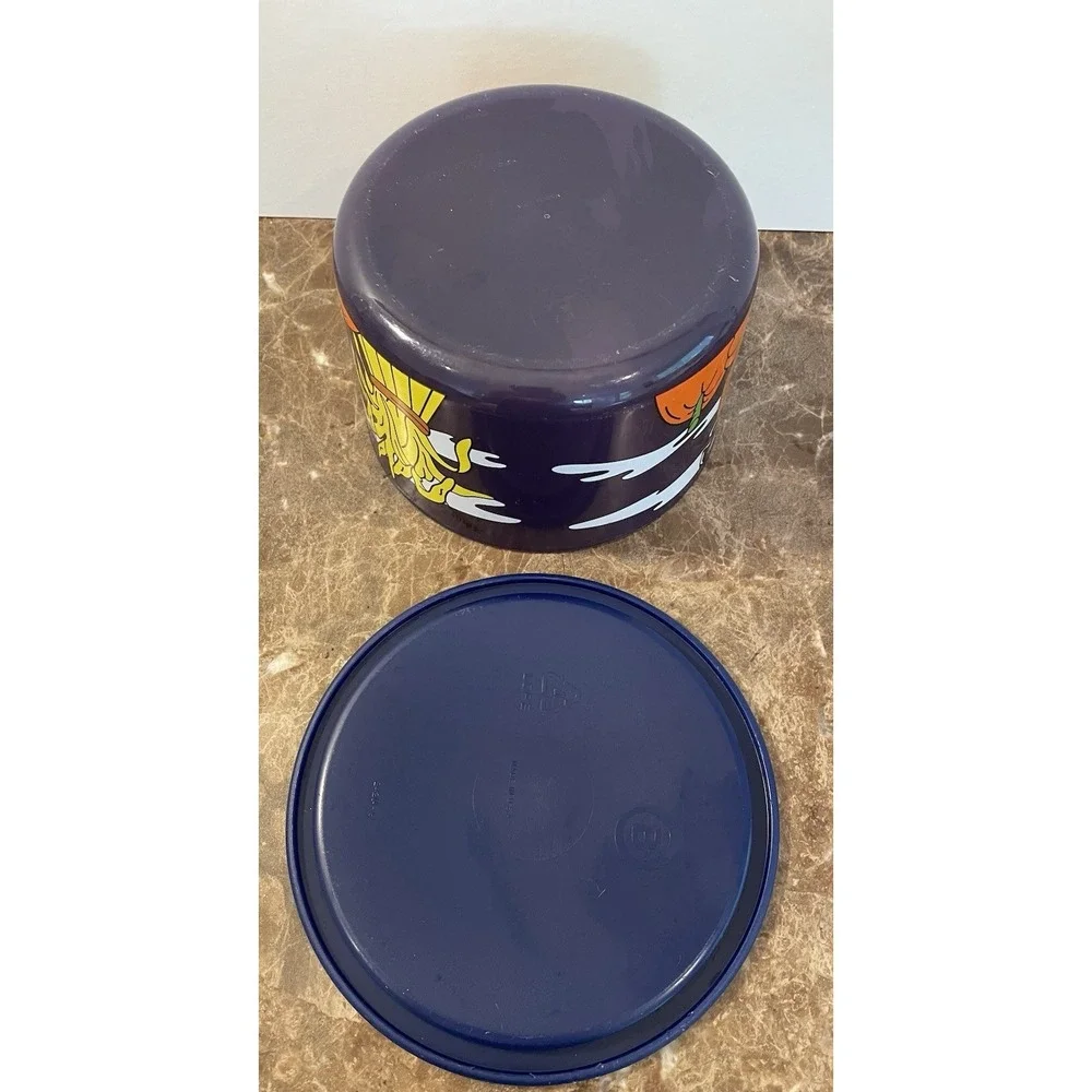 Tupperware One Touch Canister Fall Halloween Theme B Snacks Crafts USA